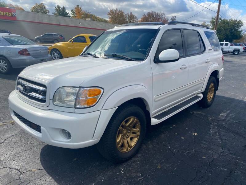 2004 Toyota Sequoia for sale at MARK CRIST MOTORSPORTS in Angola IN