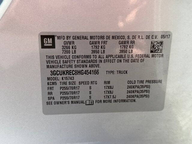 2017 Chevrolet Silverado 1500