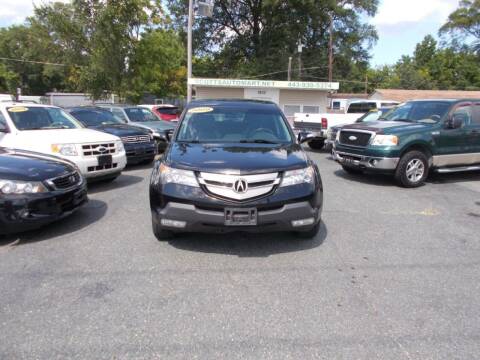 2009 Acura MDX for sale at Scott's Auto Mart in Dundalk MD