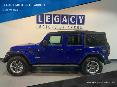 Jeep Wrangler For Sale In Akron Oh Legacy Motors Of Akron