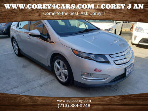 2015 Chevrolet Volt for sale at WWW.COREY4CARS.COM / COREY J AN in Los Angeles CA