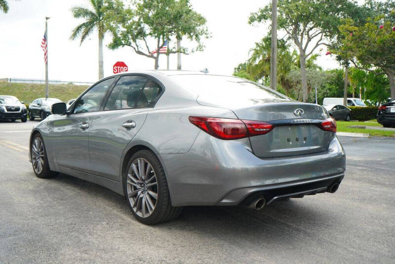 2023 Infiniti Q50 Red Sport 400
