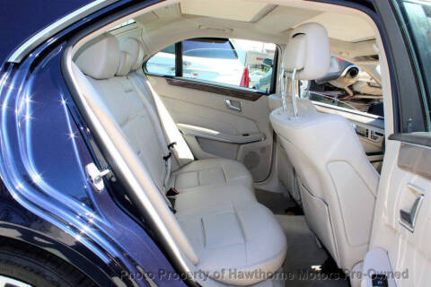 2014 Mercedes-Benz E-Class