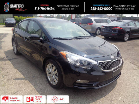 2016 Kia Forte for sale at Quattro Motors 2 in Farmington Hills MI
