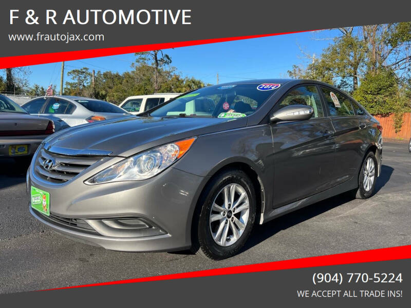 2014 Hyundai Sonata for sale at F & R AUTOMOTIVE in Jacksonville FL