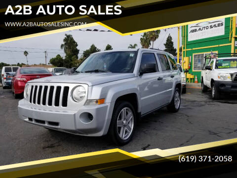 2008 Jeep Patriot for sale at A2B AUTO SALES in Chula Vista CA