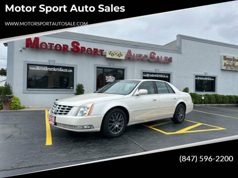 2011 Cadillac DTS for sale at Motor Sport Auto Sales in Waukegan IL