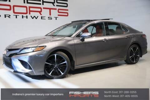 2018 Toyota Camry for sale at Fishers Imports in Fishers IN