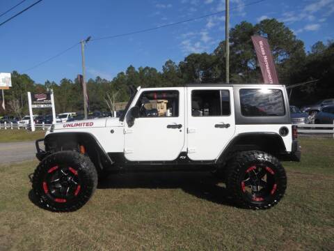 2016 Jeep Wrangler Unlimited for sale at Ward's Motorsports in Pensacola FL