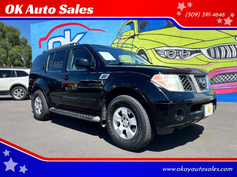 2005 Nissan Pathfinder for sale at OK Auto Sales in Kennewick WA