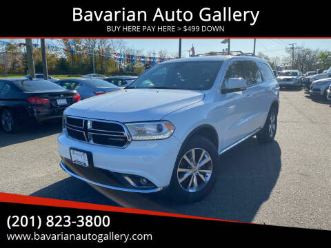 2016 Dodge Durango for sale at Bavarian Auto Gallery in Bayonne NJ