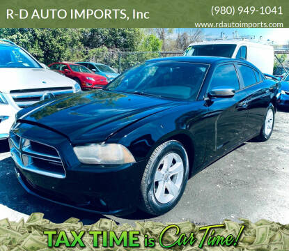 2012 Dodge Charger for sale at R-D AUTO IMPORTS, Inc in Charlotte NC