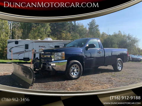 2012 Chevrolet Silverado 1500 for sale at DuncanMotorcar.com in Buffalo NY