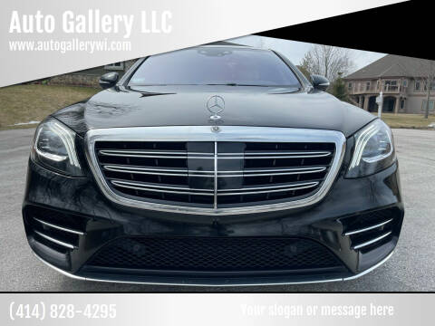 2018 Mercedes-Benz S-Class for sale at Auto Gallery LLC in Burlington WI