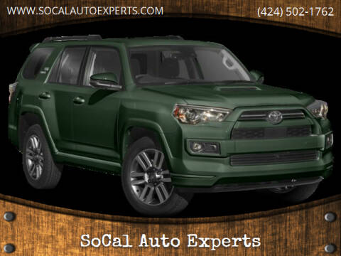 2022 Toyota 4Runner for sale at SoCal Auto Experts in Culver City CA