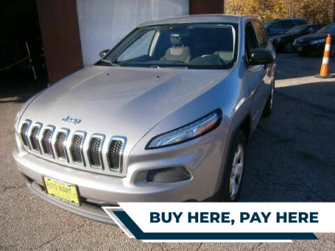 2014 Jeep Cherokee for sale at WESTSIDE AUTOMART INC in Cleveland OH