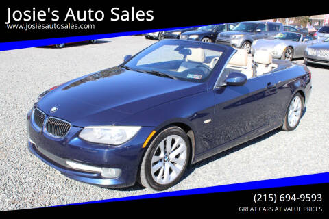 2013 BMW 3 Series for sale at Josie's Auto Sales in Gilbertsville PA