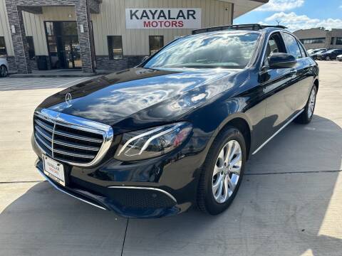 2017 Mercedes-Benz E-Class for sale at KAYALAR MOTORS in Houston TX