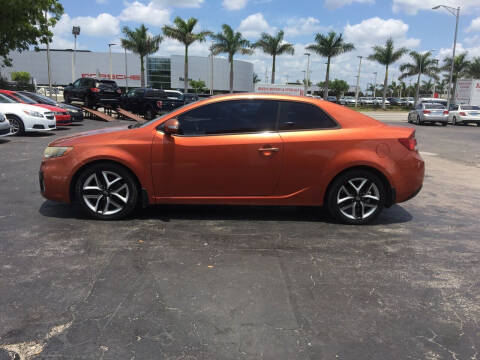 2010 Kia Forte Koup for sale at CAR-RIGHT AUTO SALES INC in Naples FL