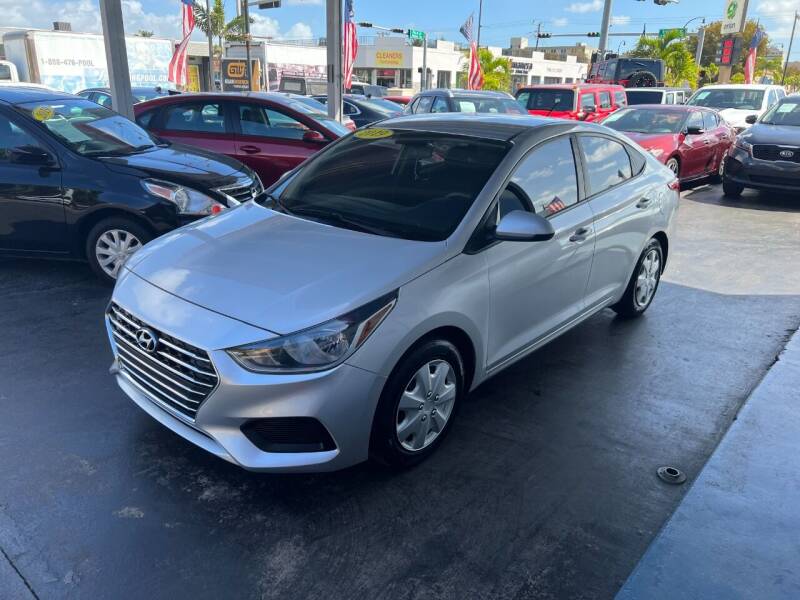 2019 Hyundai Accent for sale at American Auto Sales in Hialeah FL