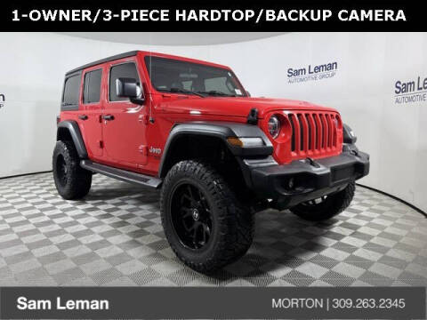 2021 Jeep Wrangler Unlimited for sale at Sam Leman CDJRF Morton in Morton IL