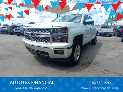 2014 Chevrolet Silverado 1500 for sale at AUTOTEX FINANCIAL in San Antonio TX
