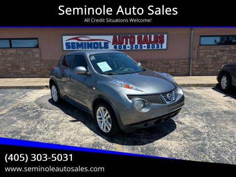 2013 Nissan JUKE for sale at Seminole Auto Sales in Seminole OK