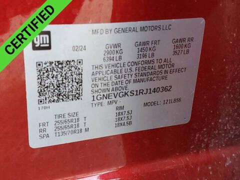 2024 Chevrolet Traverse LT