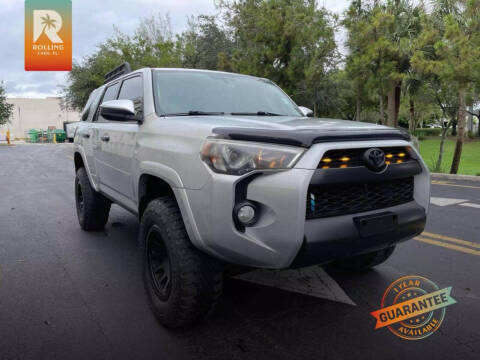 2018 Toyota 4Runner for sale at Rolling Cars LLC in West Park FL