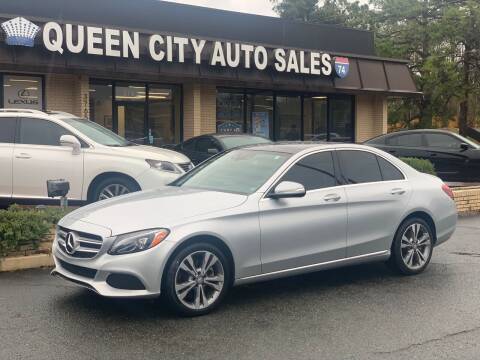 2015 Mercedes-Benz C-Class for sale at Queen City Auto Sales in Charlotte NC