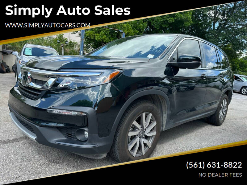 2020 Honda Pilot for sale at Simply Auto Sales in Palm Beach Gardens FL