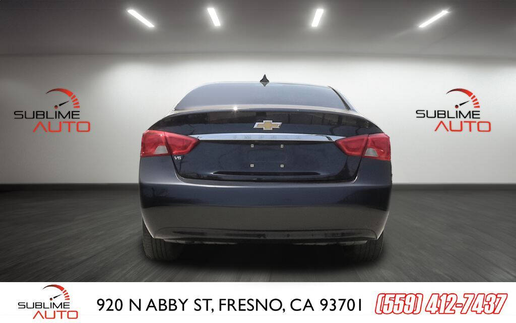 2019 Chevrolet Impala for sale at SUBLIME AUTO in Fresno, CA