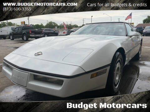 1984 Chevrolet Corvette for sale at Budget Motorcars in Tampa FL