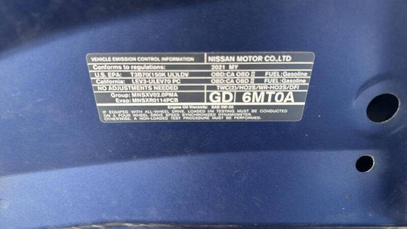 2021 Nissan Rogue Sport S