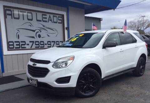 2016 Chevrolet Equinox for sale at AUTO LEADS in Pasadena TX