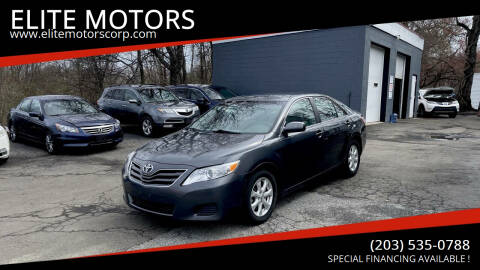 2011 Toyota Camry for sale at ELITE MOTORS in West Haven CT