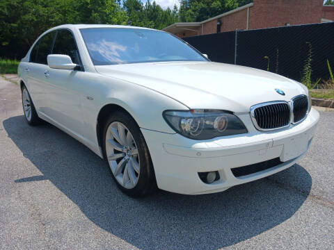 2007 BMW 7 Series for sale at Georgia Fine Motors Inc. in Buford GA