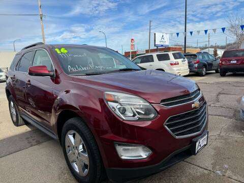 2016 Chevrolet Equinox for sale at Apollo Auto Sales LLC in Sioux City IA