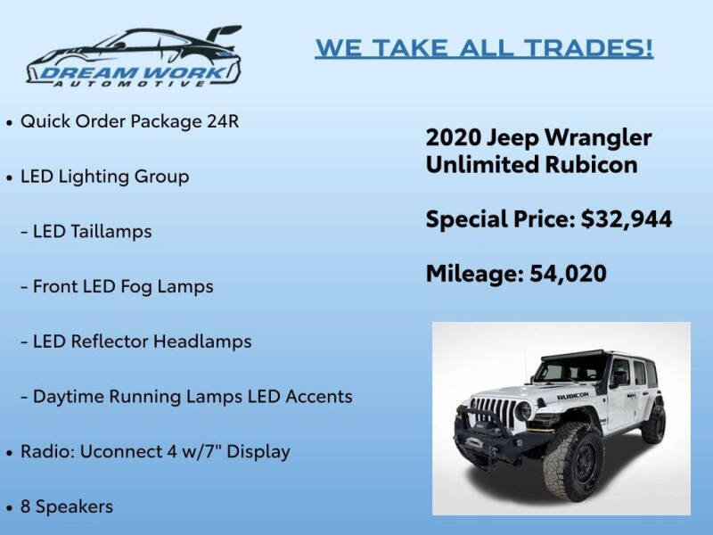 2020 Jeep Wrangler Unlimited Rubicon