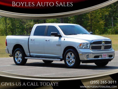 2018 RAM 1500 for sale at Boyles Auto Sales in Jasper AL