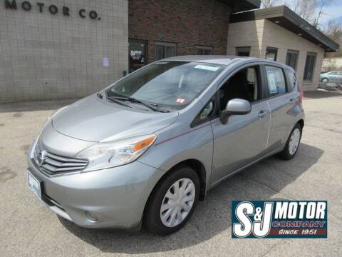 2014 Nissan Versa Note for sale at S & J Motor Co Inc. in Merrimack NH