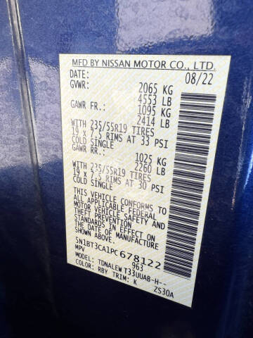 2023 Nissan Rogue SL