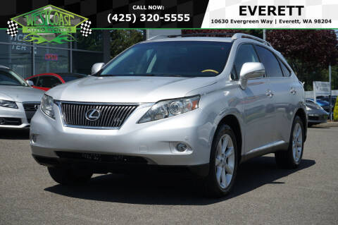 2012 Lexus RX 350 for sale at West Coast AutoWorks -Edmonds in Edmonds WA