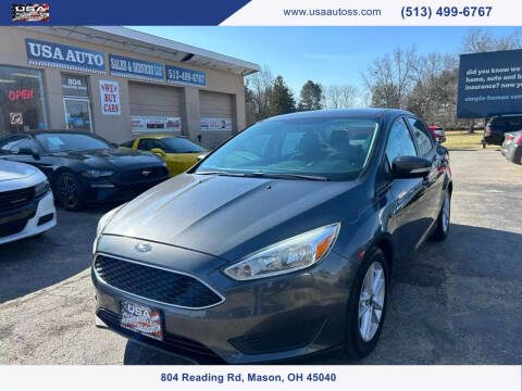 2016 Ford Focus for sale at USA Auto Sales & Services, LLC in Mason OH