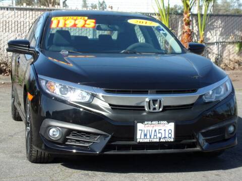 2017 Honda Civic for sale at PRIMETIME AUTOS in Sacramento CA