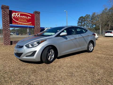 2014 Hyundai Elantra for sale at C M Motors Inc in Florence SC