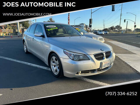 2006 BMW 5 Series for sale at JOES AUTOMOBILE INC in Napa CA