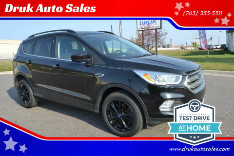 2017 Ford Escape for sale at Druk Auto Sales in Ramsey MN