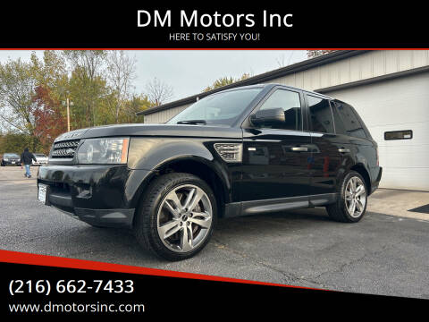 2011 Land Rover Range Rover Sport for sale at DM Motors Inc in Maple Heights OH