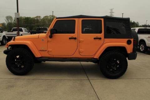 2012 Jeep Wrangler Unlimited for sale at Billy Ray Taylor Auto Sales in Cullman AL